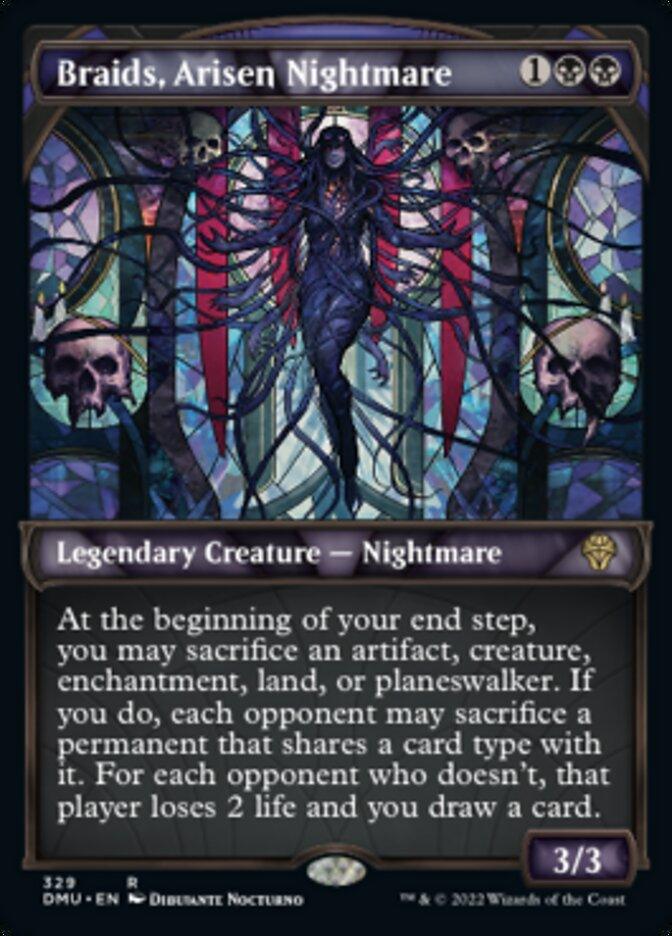 Braids, Arisen Nightmare (Showcase Textured) [Dominaria United] - La Boîte Mystère ( The Mystery Box)
