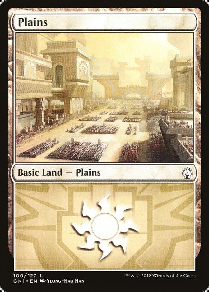 Plains (100) [Guilds of Ravnica Guild Kit] - La Boîte Mystère ( The Mystery Box)