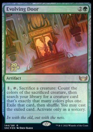 Evolving Door [Streets of New Capenna Prerelease Promos] - La Boîte Mystère ( The Mystery Box)