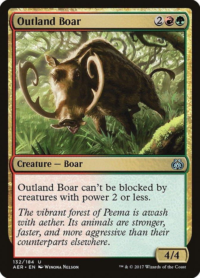 Outland Boar [Aether Revolt] - La Boîte Mystère ( The Mystery Box)