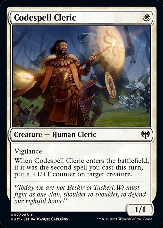 Codespell Cleric [Kaldheim] - La Boîte Mystère ( The Mystery Box)
