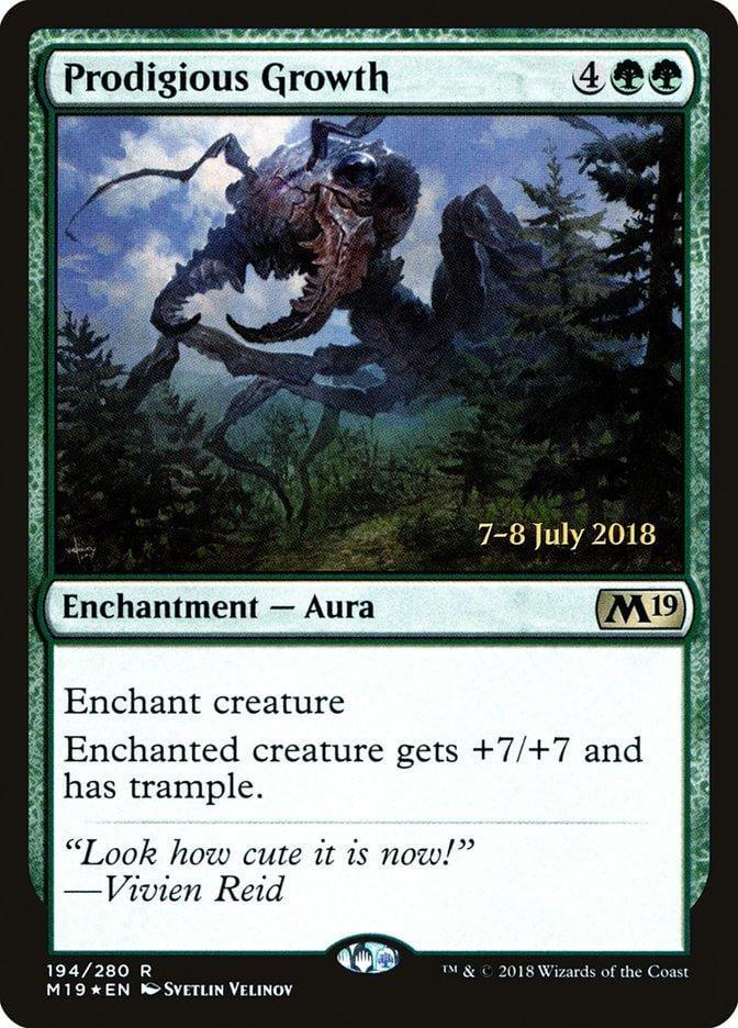 Prodigious Growth [Core Set 2019 Prerelease Promos] - La Boîte Mystère ( The Mystery Box)