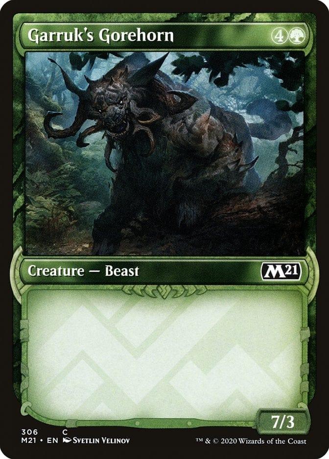 Garruk's Gorehorn (Showcase) [Core Set 2021] - La Boîte Mystère ( The Mystery Box)