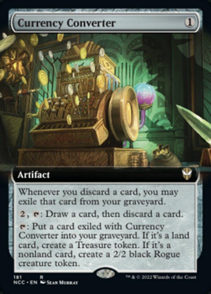 Currency Converter (Extended Art) [Streets of New Capenna Commander] - La Boîte Mystère ( The Mystery Box)