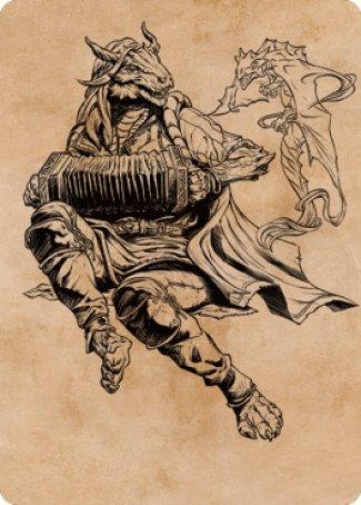 Korlessa, Scale Singer Art Card [Commander Legends: Battle for Baldur's Gate Art Series] - La Boîte Mystère ( The Mystery Box)