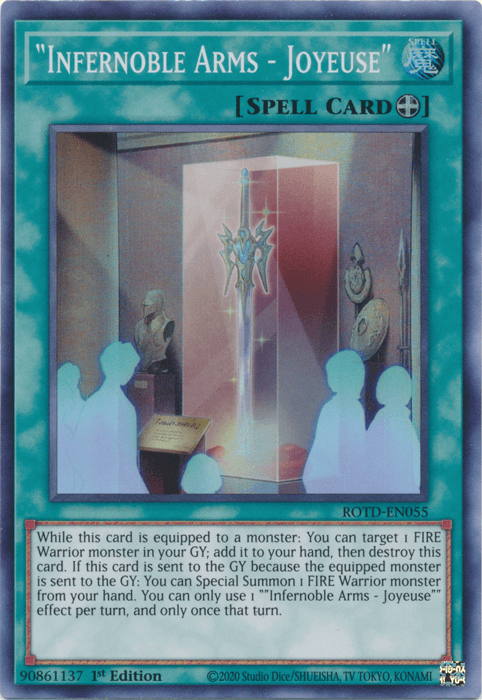 "Infernoble Arms - Joyeuse" [ROTD-EN055] Super Rare - La Boîte Mystère ( The Mystery Box)