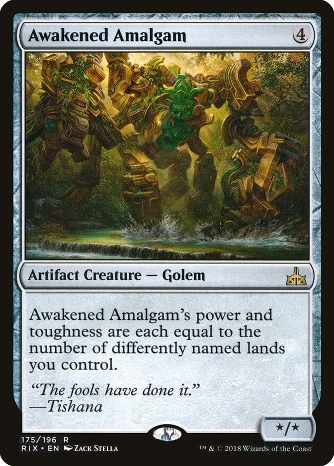 Awakened Amalgam [Rivals of Ixalan] - La Boîte Mystère ( The Mystery Box)