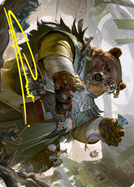 Professor of Zoomancy Art Card (Gold-Stamped Signature) [Strixhaven: School of Mages Art Series] - La Boîte Mystère ( The Mystery Box)