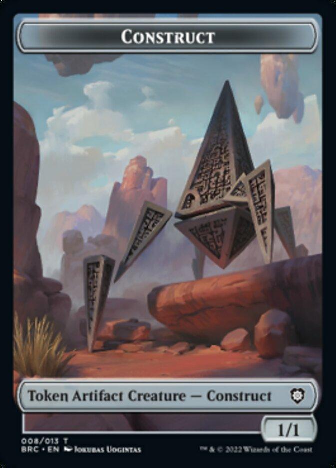 Construct (008) // Goat Double-Sided Token [The Brothers' War Commander Tokens] - La Boîte Mystère ( The Mystery Box)