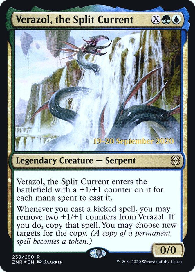 Verazol, the Split Current [Zendikar Rising Prerelease Promos] - La Boîte Mystère ( The Mystery Box)