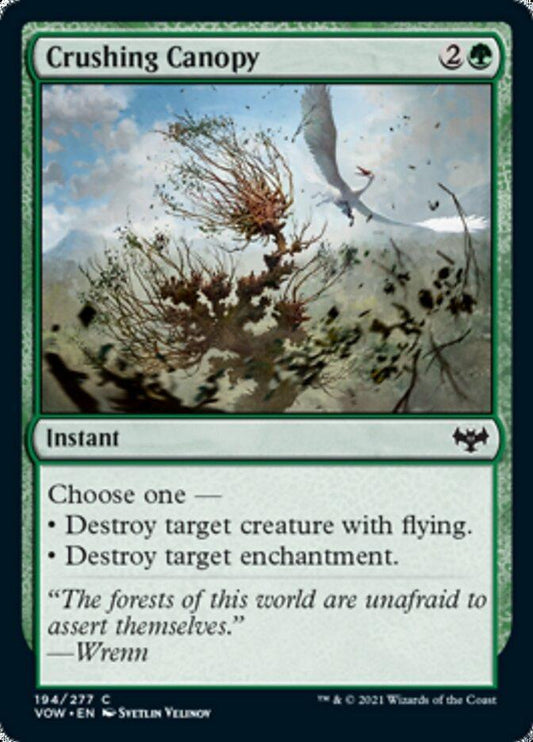 Crushing Canopy [Innistrad: Crimson Vow] - La Boîte Mystère ( The Mystery Box)
