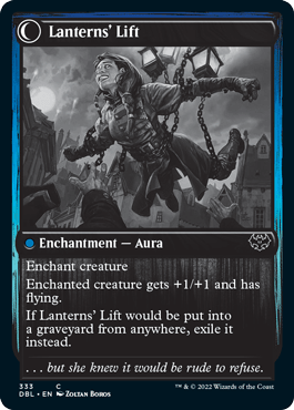 Lantern Bearer // Lanterns' Lift [Innistrad: Double Feature] - La Boîte Mystère ( The Mystery Box)