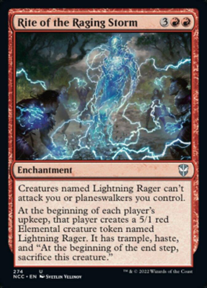 Rite of the Raging Storm [Streets of New Capenna Commander] - La Boîte Mystère ( The Mystery Box)