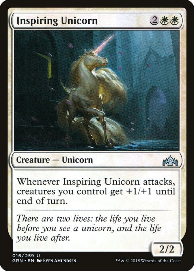 Inspiring Unicorn [Guilds of Ravnica] - La Boîte Mystère ( The Mystery Box)