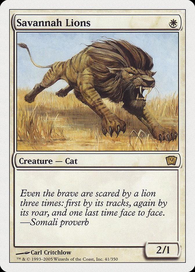 Savannah Lions [Ninth Edition] - La Boîte Mystère ( The Mystery Box)