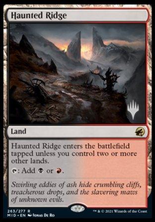 Haunted Ridge (Promo Pack) [Innistrad: Midnight Hunt Promos] - La Boîte Mystère ( The Mystery Box)