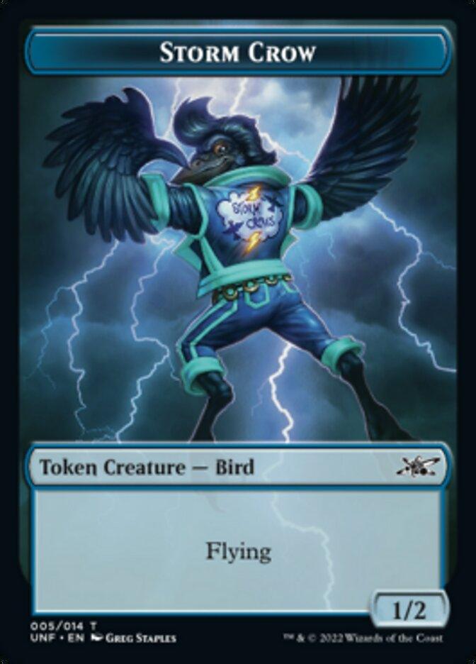 Storm Crow Token [Unfinity Tokens] - La Boîte Mystère ( The Mystery Box)