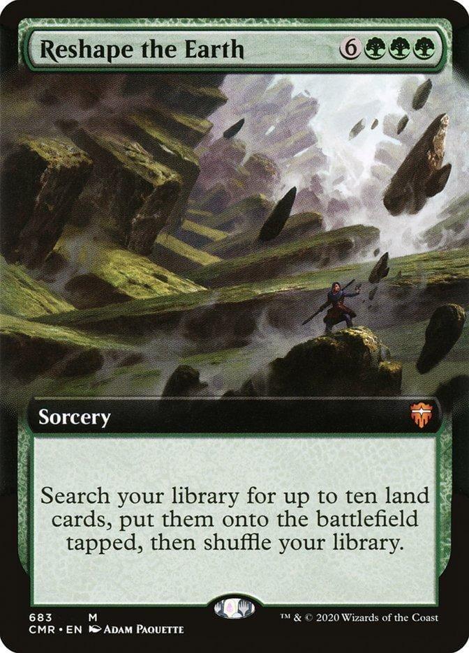 Reshape the Earth (Extended) [Commander Legends Extended] - La Boîte Mystère ( The Mystery Box)
