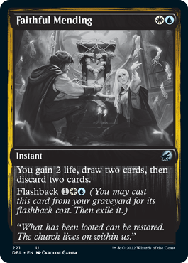 Faithful Mending [Innistrad: Double Feature] - La Boîte Mystère ( The Mystery Box)