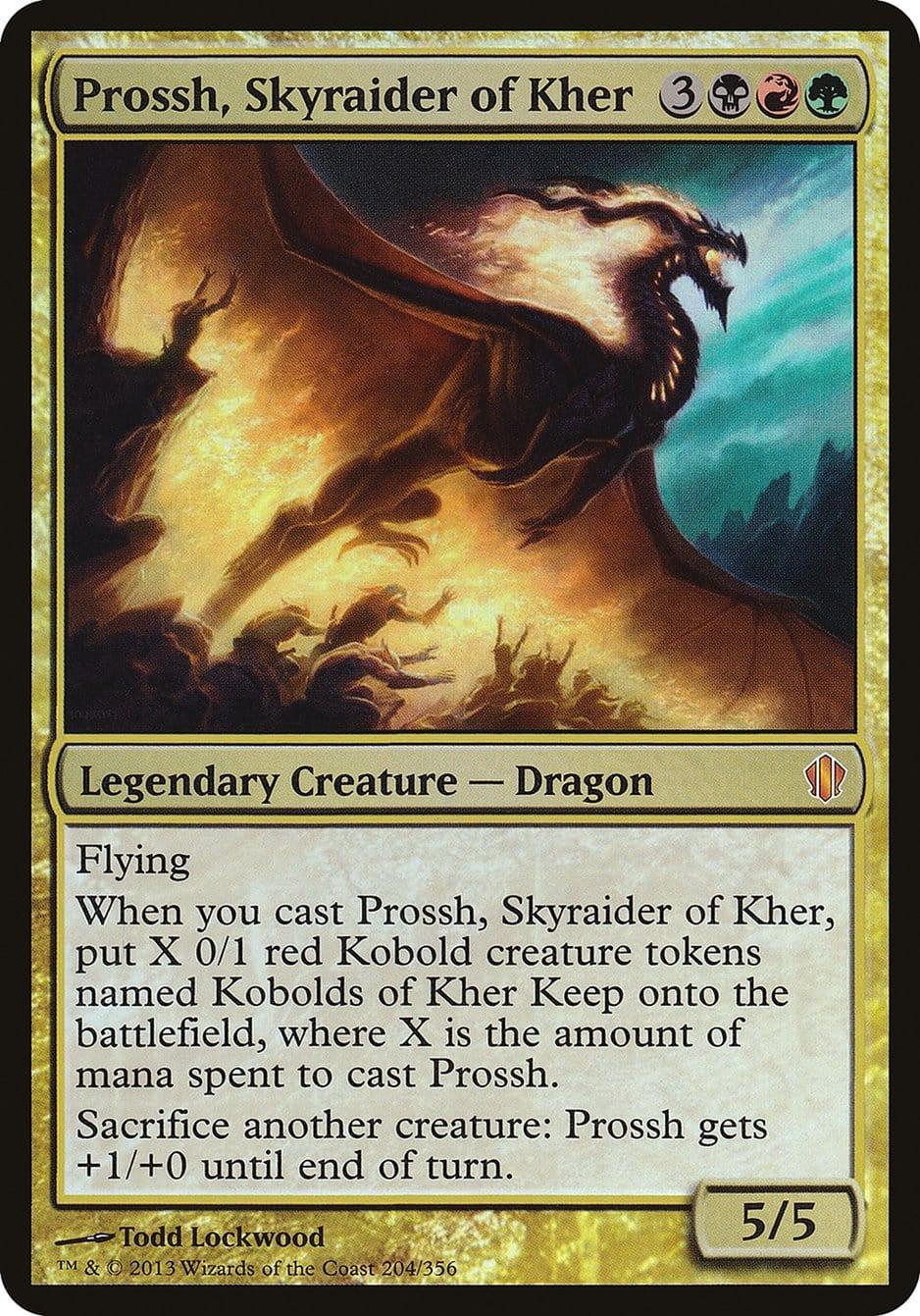 Prossh, Skyraider of Kher (Oversized) [Commander 2013 Oversized] - La Boîte Mystère ( The Mystery Box)