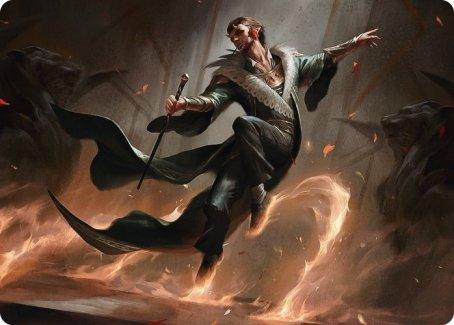 Fleetfoot Dancer Art Card [Streets of New Capenna Art Series] - La Boîte Mystère ( The Mystery Box)