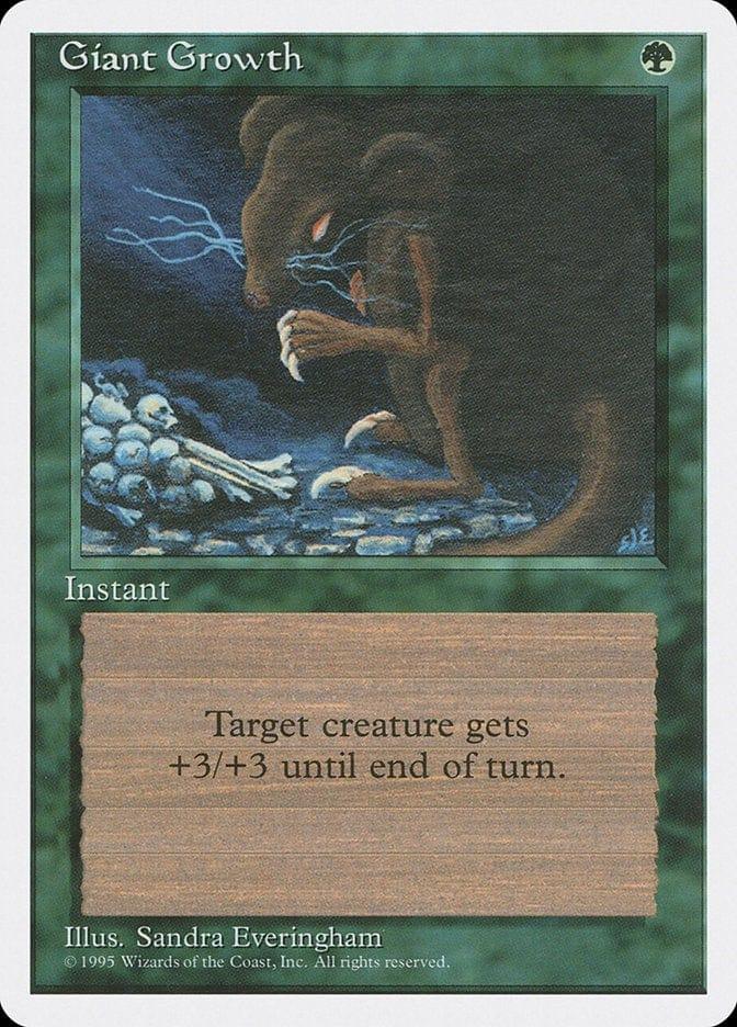 Giant Growth [Fourth Edition] - La Boîte Mystère ( The Mystery Box)