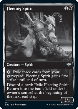 Fleeting Spirit [Innistrad: Double Feature] - La Boîte Mystère ( The Mystery Box)
