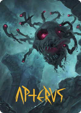 Ghastly Death Tyrant Art Card (Gold-Stamped Signature) [Commander Legends: Battle for Baldur's Gate Art Series] - La Boîte Mystère ( The Mystery Box)
