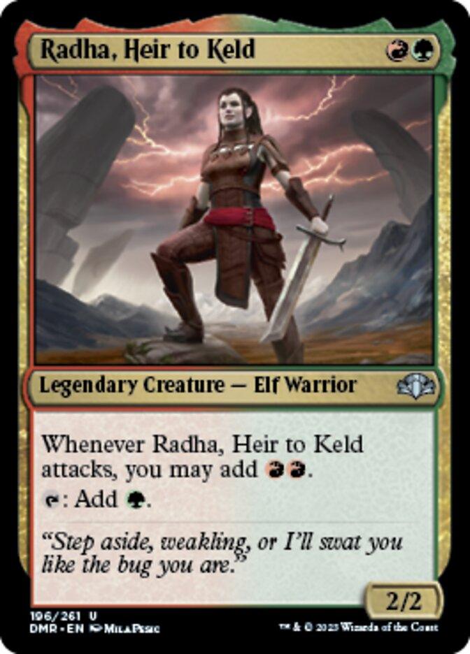 Radha, Heir to Keld [Dominaria Remastered] - La Boîte Mystère ( The Mystery Box)