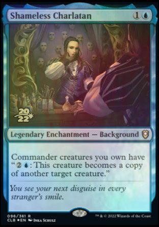 Shameless Charlatan [Commander Legends: Battle for Baldur's Gate Prerelease Promos] - La Boîte Mystère ( The Mystery Box)