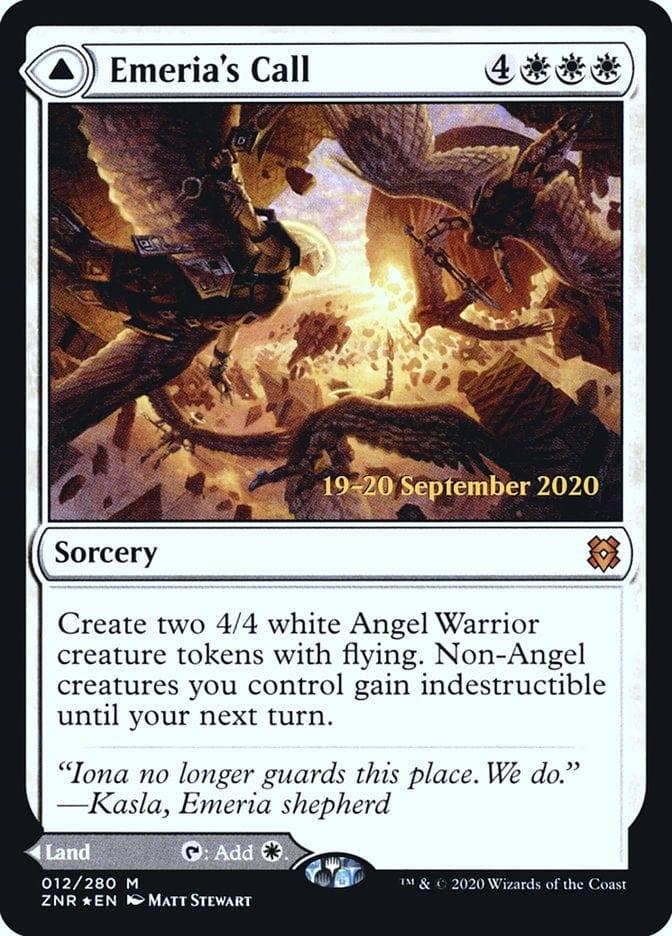 Emeria's Call // Emeria, Shattered Skyclave [Zendikar Rising Prerelease Promos] - La Boîte Mystère ( The Mystery Box)