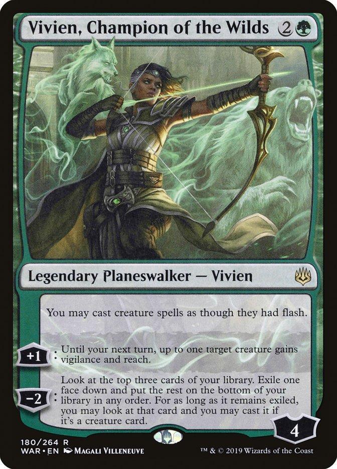 Vivien, Champion of the Wilds [War of the Spark] - La Boîte Mystère ( The Mystery Box)