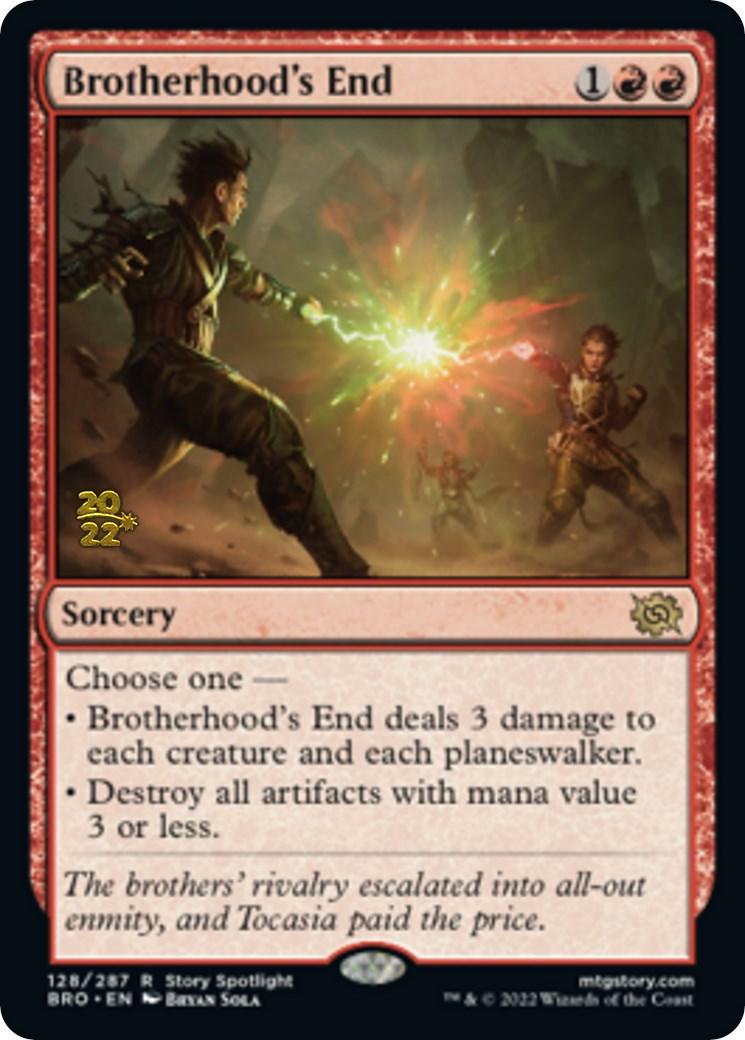 Brotherhood's End [The Brothers' War: Prerelease Promos] - La Boîte Mystère ( The Mystery Box)