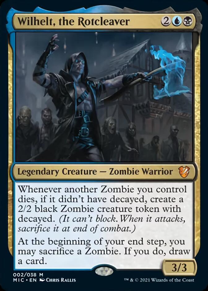 Wilhelt, the Rotcleaver [Innistrad: Midnight Hunt Commander] - La Boîte Mystère ( The Mystery Box)