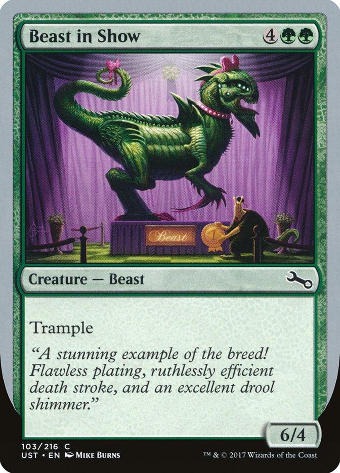 Beast in Show ("A stunning example...") [Unstable] - La Boîte Mystère ( The Mystery Box)