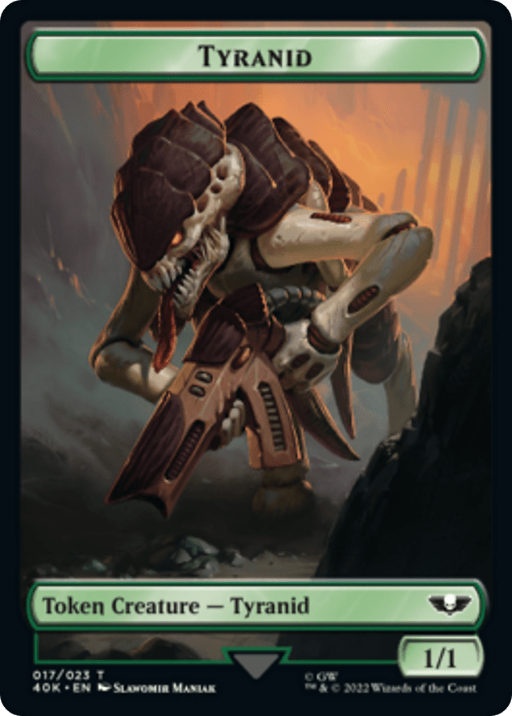 Tyranid (17) // Tyranid (18) [Universes Beyond: Warhammer 40,000 Tokens] - La Boîte Mystère ( The Mystery Box)