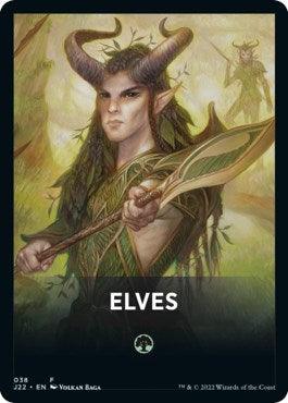 Elves Theme Card [Jumpstart 2022 Front Cards] - La Boîte Mystère ( The Mystery Box)
