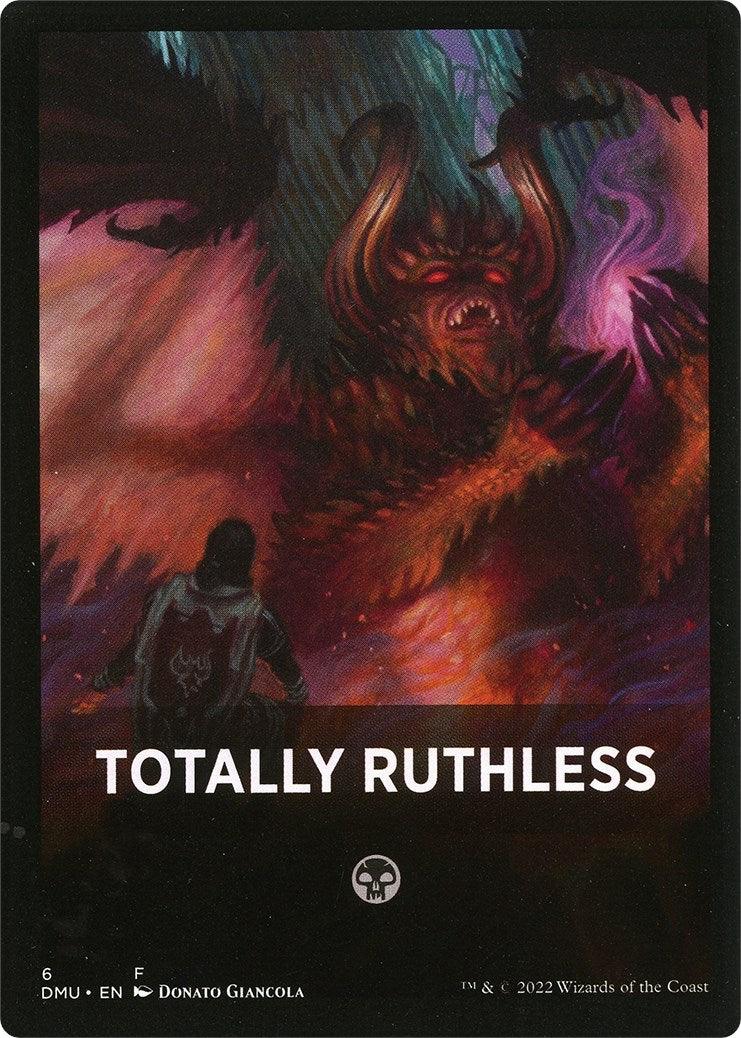 Totally Ruthless Theme Card [Dominaria United Tokens] - La Boîte Mystère ( The Mystery Box)