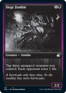 Siege Zombie [Innistrad: Double Feature] - La Boîte Mystère ( The Mystery Box)