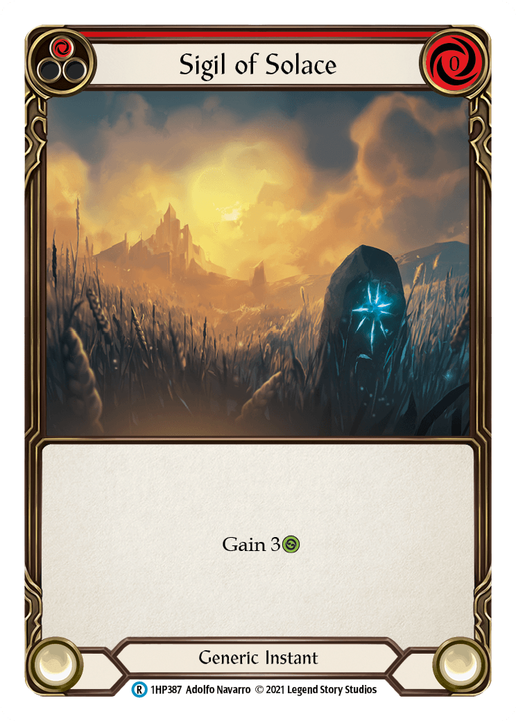 Sigil of Solace (Red) [1HP387] - La Boîte Mystère ( The Mystery Box)