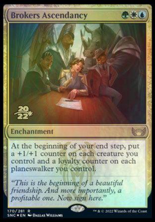 Brokers Ascendancy [Streets of New Capenna Prerelease Promos] - La Boîte Mystère ( The Mystery Box)
