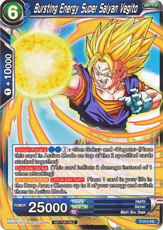 Bursting Energy Super Saiyan Vegito (Foil) (P-014) [Promotion Cards] - La Boîte Mystère ( The Mystery Box)