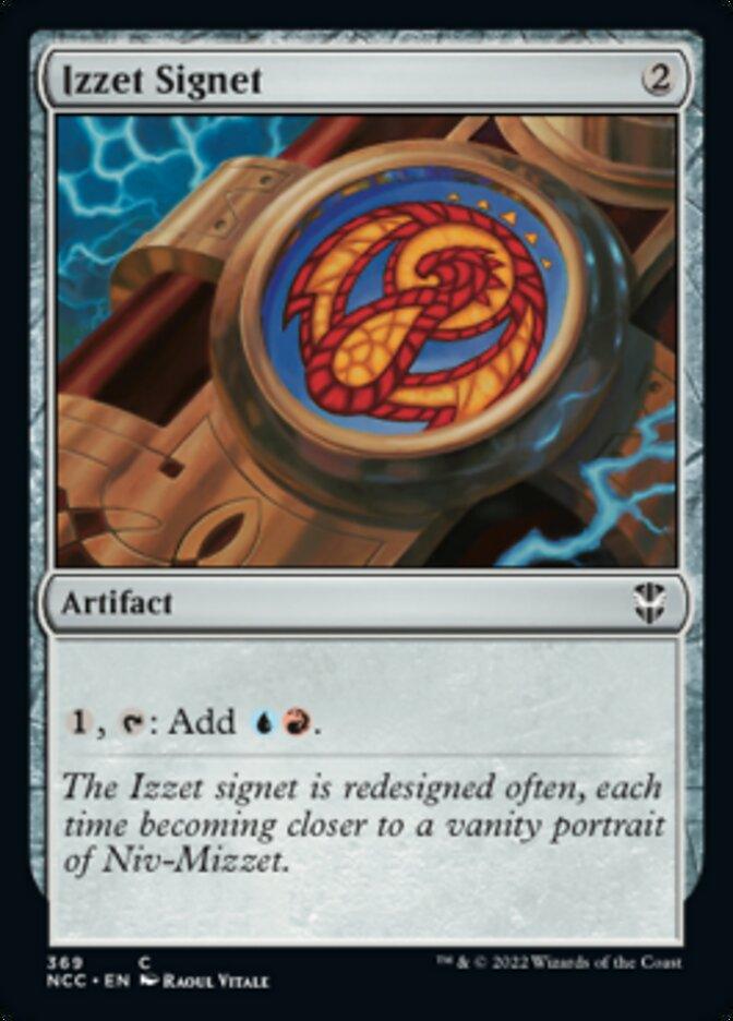 Izzet Signet [Streets of New Capenna Commander] - La Boîte Mystère ( The Mystery Box)