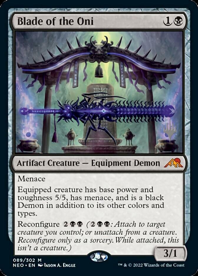 Blade of the Oni (Promo Pack) [Kamigawa: Neon Dynasty Promos] - La Boîte Mystère ( The Mystery Box)