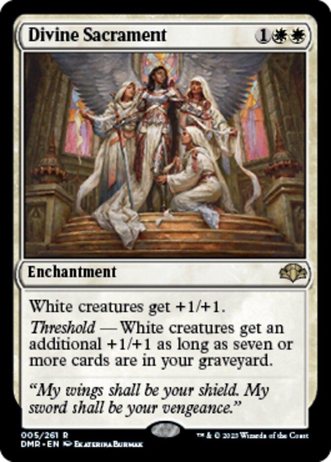 Divine Sacrament [Dominaria Remastered] - La Boîte Mystère ( The Mystery Box)