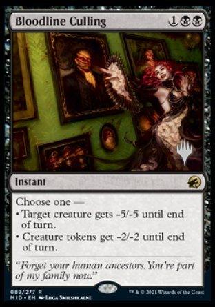Bloodline Culling (Promo Pack) [Innistrad: Midnight Hunt Promos] - La Boîte Mystère ( The Mystery Box)