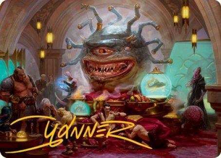 Xanathar, Guild Kingpin Art Card (Gold-Stamped Signature) [Dungeons & Dragons: Adventures in the Forgotten Realms Art Series] - La Boîte Mystère ( The Mystery Box)