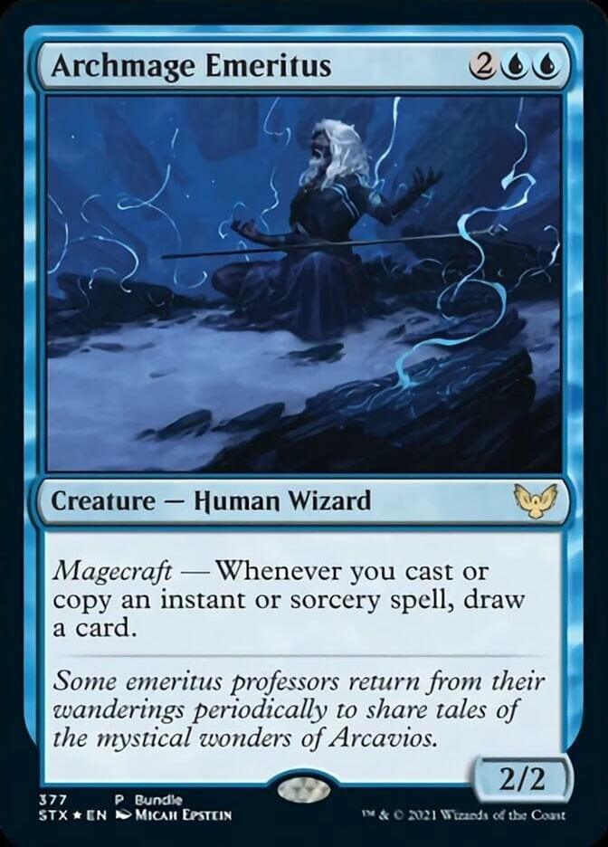 Archmage Emeritus (Bundle) [Strixhaven: School of Mages] - La Boîte Mystère ( The Mystery Box)