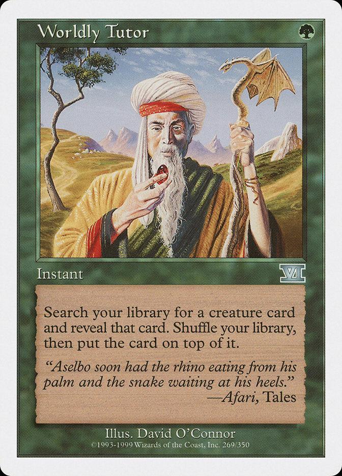 Worldly Tutor [Classic Sixth Edition] - La Boîte Mystère ( The Mystery Box)