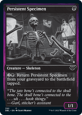 Persistent Specimen [Innistrad: Double Feature] - La Boîte Mystère ( The Mystery Box)